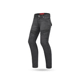 BELA ROSEKIN Denim Jeans Moto Senhora Calcas CE Vaquero Preto